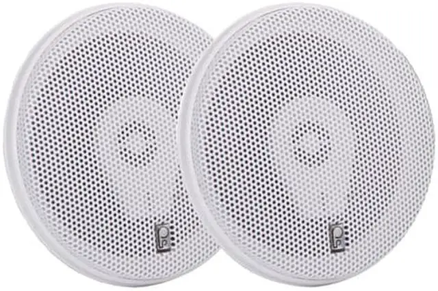 Alt view image 4 of 6 - POLYPLANAR MA8505W 5 3 WAY 140WATT WHITE SPEAKERS