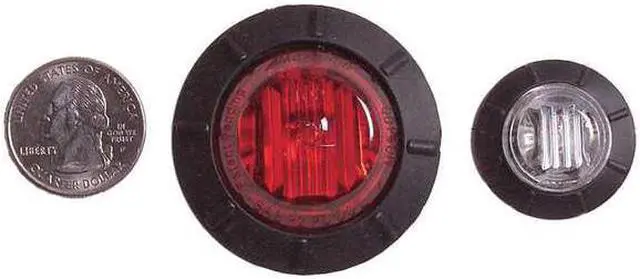 Alt view image 4 of 5 - MAXXIMA M09400R Clearance Marker,6LED,P2PC,1-1/4 In,Red