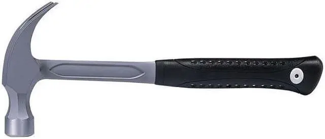 Alt view image 3 of 3 - WESTWARD 6DWG2 Curved-Claw Hammer,Steel,Smooth,20 Oz
