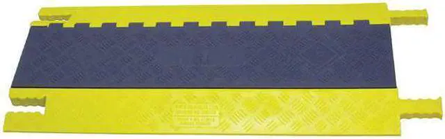 Alt view image 2 of 6 - POWER FIRST GG5X125GRYYPOW2 Cable Protector, 1-5/8 in H, 3 ft L, 16-1/2 in W, 5