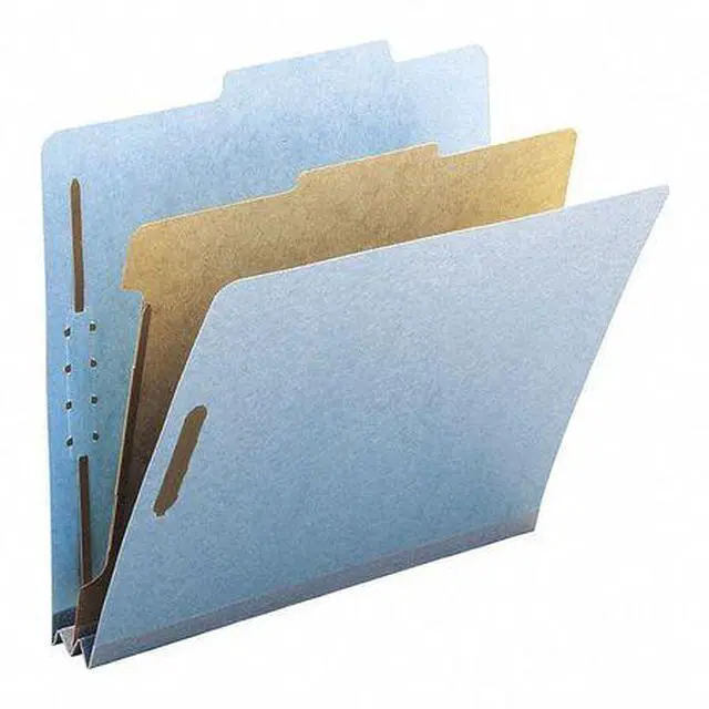 Alt view image 13 of 19 - Smead 100% Recycled Pressboard Classification Folder 13721