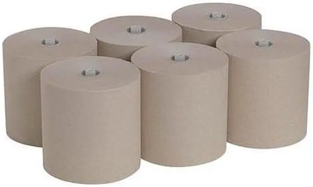 Alt view image 10 of 16 - Georgia-Pacific Pacific Blue Brown Ultra Towels - 7.87" x 1150 ft - Brown - Paper - Flexible, Chlorine-free, Biodegradable - 6 - 6 / Carton