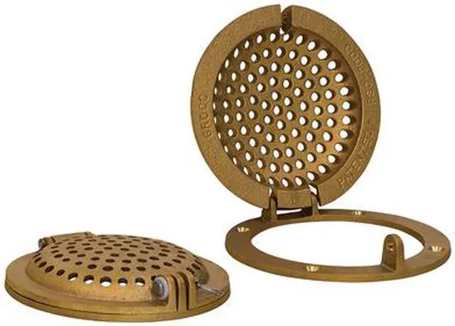 Alt view image 4 of 6 - GROCO ROUND HULL STRAINER WITH ACCESS DOOR 1 MAX THRU-HULL