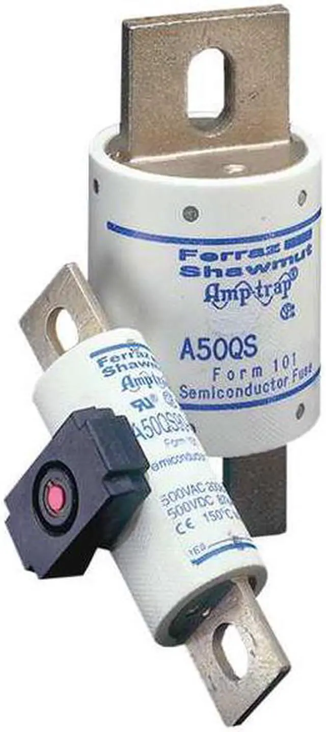 Alt view image 3 of 3 - MERSEN A50QS250-4 Semiconductor Fuse, A50QS Series, 250A, Fast-Acting, 500V AC,