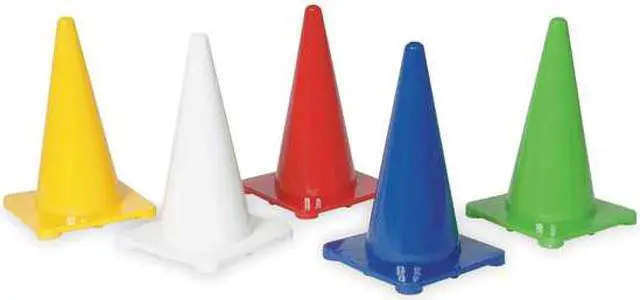 Alt view image 5 of 6 - ZORO SELECT 1YBW5 Traffic Cone,18 In.Red
