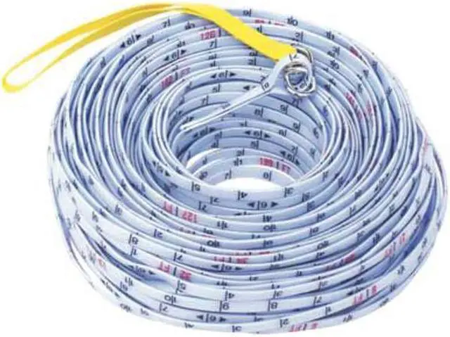 Alt view image 4 of 4 - Keson Surveyor Rope,1/4 In x 100 ft,In./Ft.  SR-10-100
