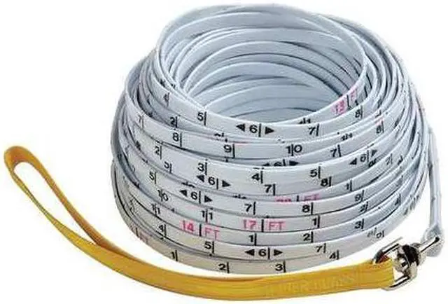 Alt view image 3 of 4 - Keson Surveyor Rope,1/4 In x 100 ft,In./Ft.  SR-10-100