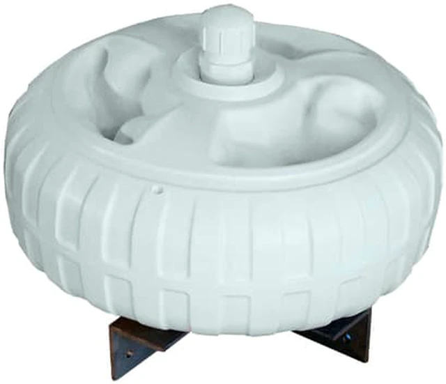 Alt view image 3 of 5 - DOCK EDGE INFLATABLE DOCK WHEEL 18" WHITE
