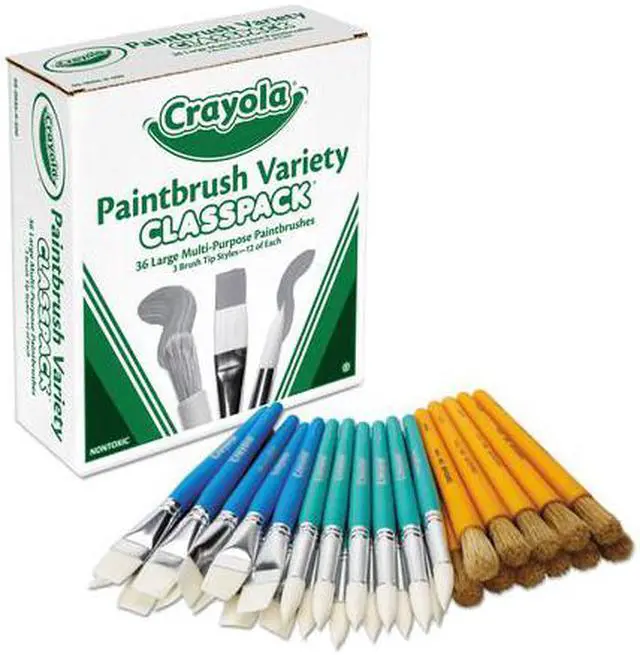 Alt view image 8 of 10 - Crayola Paint Brush (cyo-050036)
