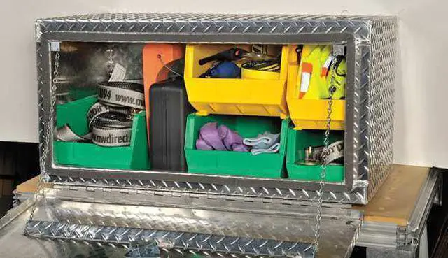 Alt view image 4 of 7 - QUANTUM STORAGE SYSTEMS QUS240YL Yellow Hang and Stack Bin, 14-3/4"L x 8-1/4"W