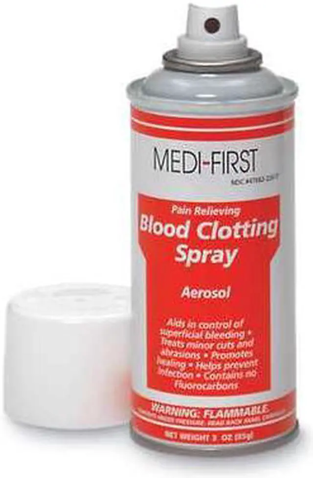 Alt view image 7 of 7 - Blood Clotting Spray, 3 Oz.