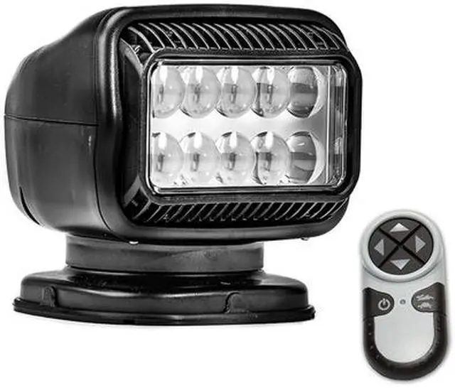 Alt view image 7 of 8 - Golight Radioray Gt Series Permanent Mount - Black Led - Wireless Handheld Remote
