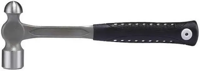 Alt view image 3 of 3 - WESTWARD 6DWN2 12 oz. Ball Peen Hammer, 11" Steel Handle