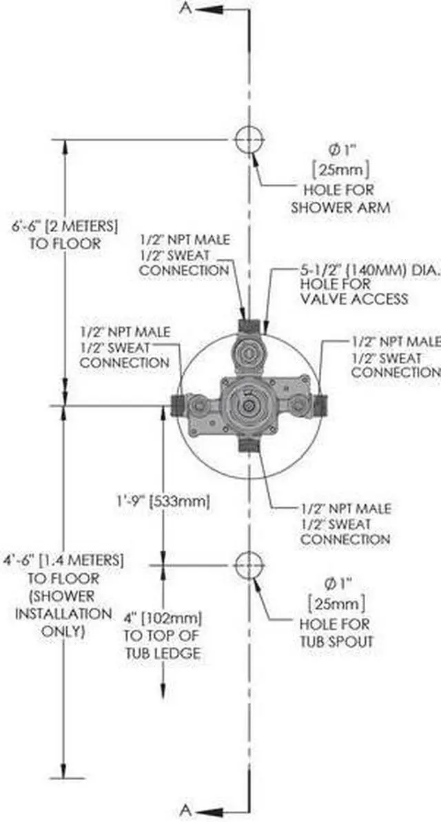 Alt view image 2 of 2 - SPEAKMAN CPV-T-DV CPT-T-DV Sentinel Mark II Thermostatic Diverter Shower Valve
