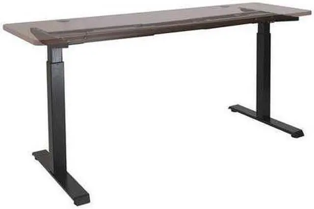 Alt view image 13 of 20 - 2-Stage Electric Adjustable Table Base, 27 1/4" to 47 1/4" High, Black