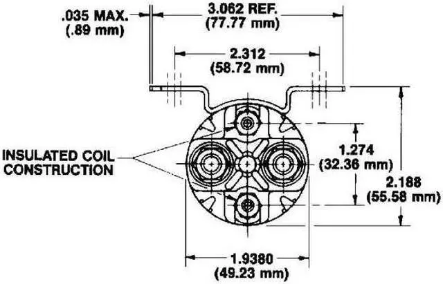 Alt view image 5 of 7 - WHITE-RODGERS 124-105111 DC Power Solenoid,12V,100A