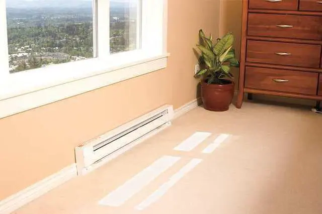 Alt view image 7 of 10 - CADET 3F750W 36" Electric Baseboard Heater, White, 563/750W, 208/240V