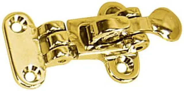 Alt view image 5 of 7 - WHITECAP ANTI-RATTLE HOLD DOWN POLISHED BRASS