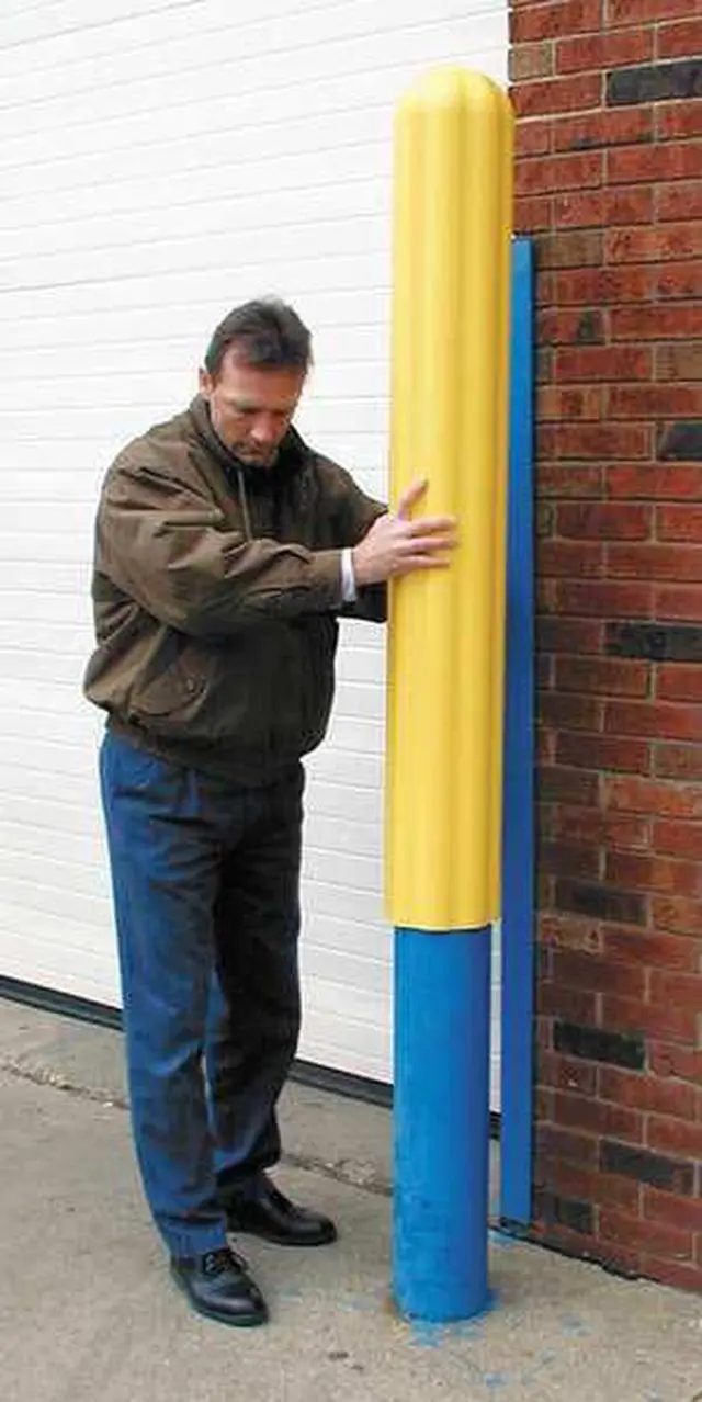 Alt view image 2 of 4 - ZORO SELECT 1730 Post Sleeve,6 In Dia.,56 In H,Yellow