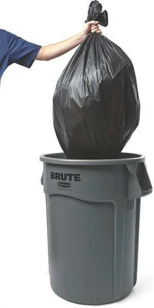 Alt view image 2 of 5 - RUBBERMAID COMMERCIAL FG263273BLUE 32 gal Round Recycling Bin, Open Top, Blue,