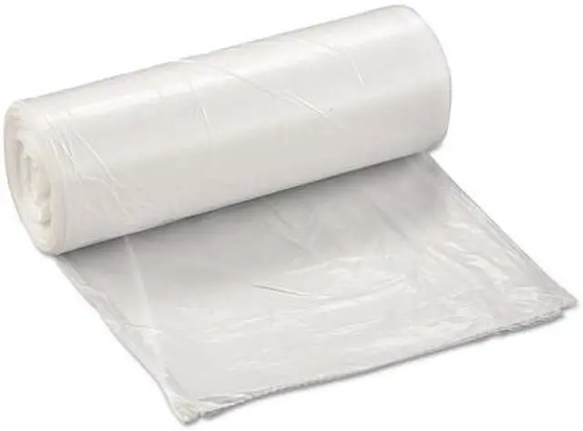 Alt view image 2 of 2 - Inteplast Group Low-Density Can Liner 24 x 24 10gal .35mil Clear 50/Roll 20