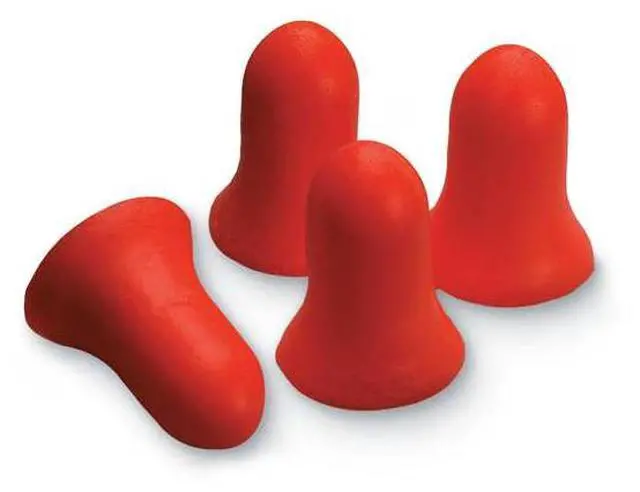 Alt view image 6 of 13 - Max® Disposable Earplugs, Foam, Coral, Corded