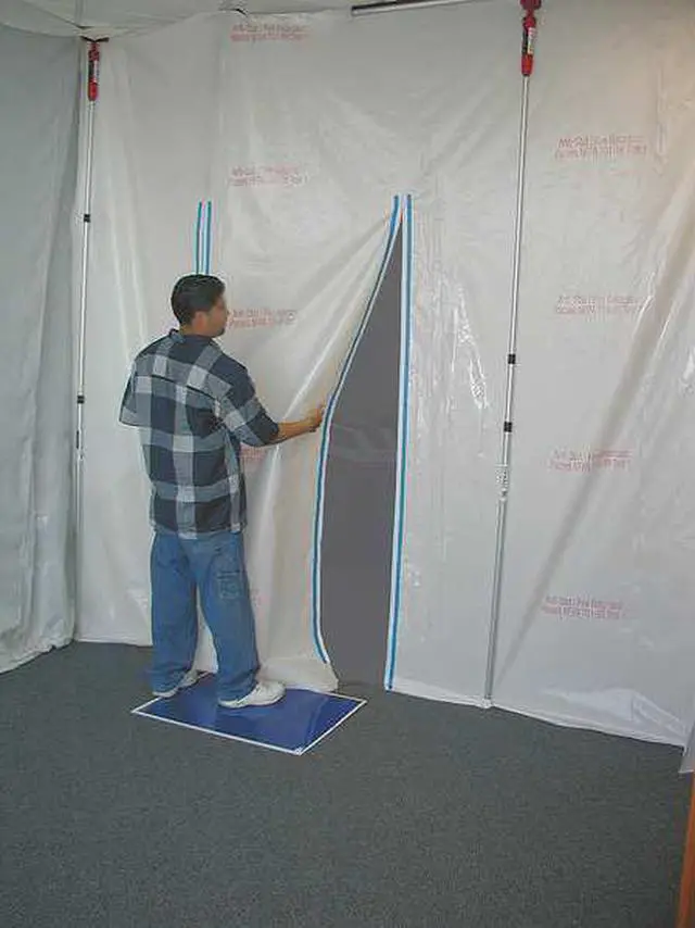 Alt view image 6 of 6 - AMERICOVER 14410060ASFR Antistatic Construction Film, Heavy Duty, 6 mil Thick,