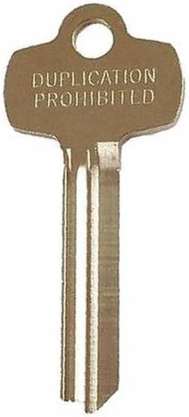 Main image of BEST 1A1L1KS654KS800 Key Blank,BEST Lock,Standard,L Keyway