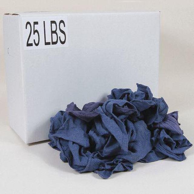 New Blue Huck Towels - 25 lb. Bag