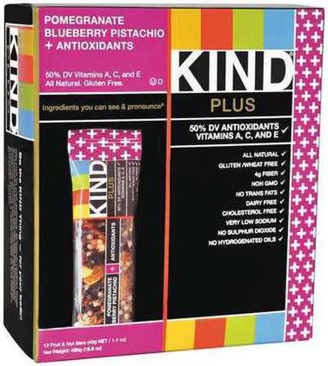 Main image of KIND 17221 KIND Blueberry Nutrition Boost Bar, 12 PK