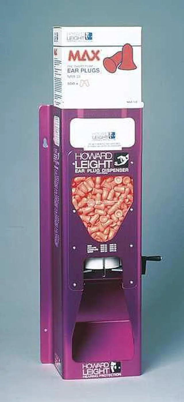 Alt view image 10 of 16 - Howard Leight by Honeywell MAX-1 D Single-Use Earplugs Cordless 33NRR Coral LS 500 Refill HOWMAX1D