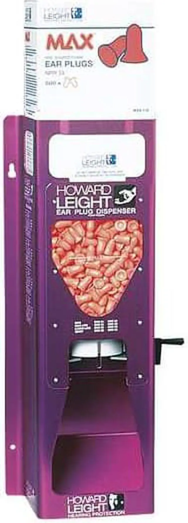 Alt view image 11 of 16 - Howard Leight by Honeywell MAX-1 D Single-Use Earplugs Cordless 33NRR Coral LS 500 Refill HOWMAX1D