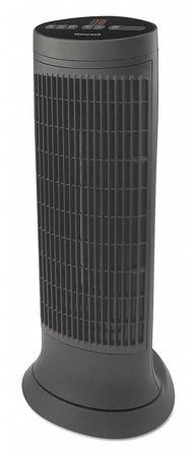 Main image of Digital Tower Heater, 750 - 1500 W, 10 1/8" X 8" X 23 1/4", Black