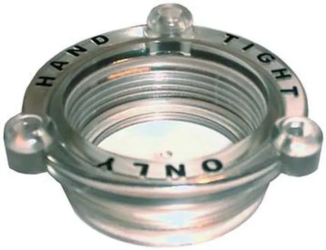 Alt view image 5 of 7 - GROCO NON-METALLIC STRAINER CAP FITS ARG-1000 & ARG-1250