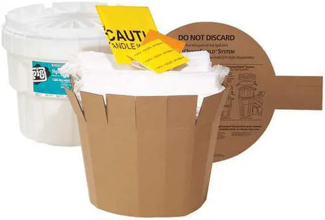 Alt view image 3 of 3 - PIG KIT411-01 PIG Spill Kit, Oil-Based Liquids, White