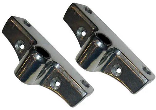 Alt view image 4 of 4 - Perko Edge Mount Rowlock Socket - Zinc