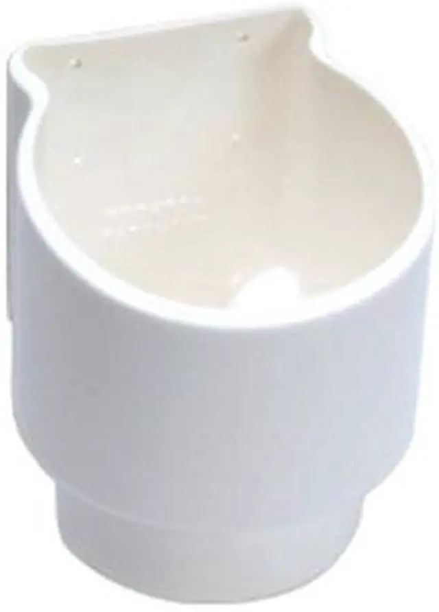 Alt view image 5 of 7 - BECKSON MARINE INC BECKSON SOFT-MATE INSULATED BEVERAGE HOLDER WHITE HH-61
