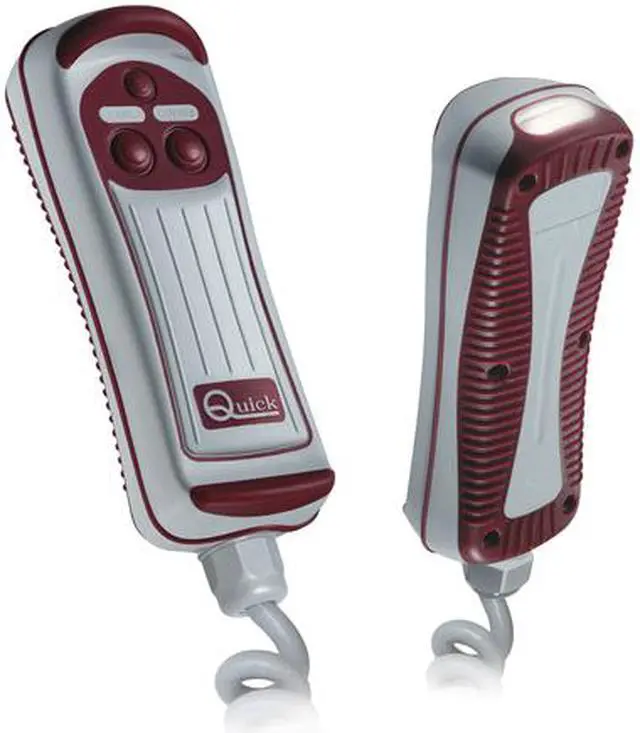 Alt view image 3 of 6 - Quick HRC1002L 2-Button Remote w/LED Light