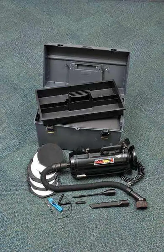 Alt view image 4 of 5 - METROVAC DV-3ESD1 MetroVac 120VAC ESD Safe Vacuum/Blower Hepa Filter