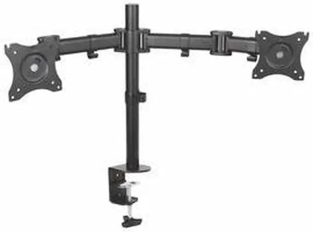 Alt view image 6 of 6 - Monitor Arm, Dual Monitor, Articulating, 32 X 3 X 17 1/2, Black