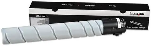Alt view image 7 of 13 - Lexmark High Yield Toner Cartridge (32 500 Yield) 64G0H00