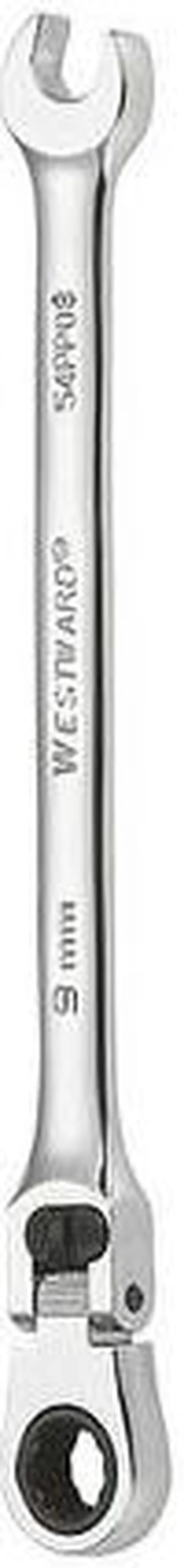 Main image of WESTWARD 54PP08 Wrench,Comb./Flexible Head,Metric,9mm