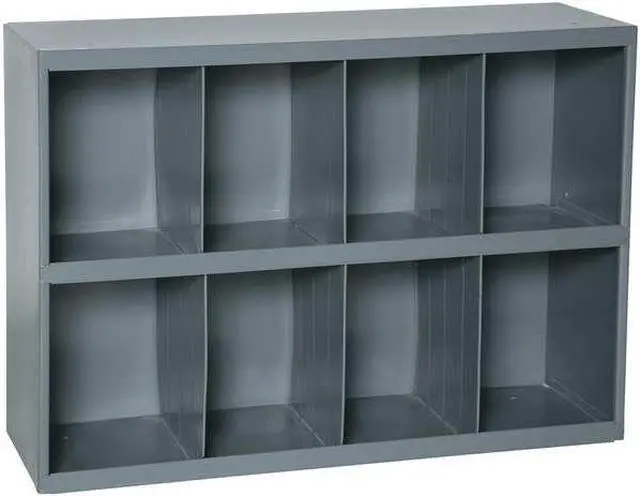 Alt view image 4 of 5 - DURHAM MFG 396-95 Prime Cold Rolled Steel Pigeonhole Bin Unit , 12 in D x 23