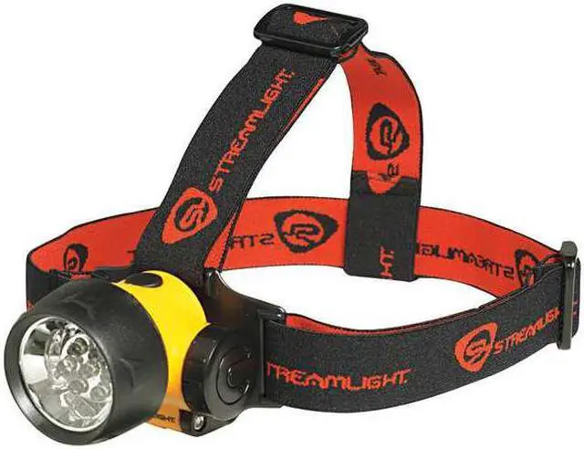 Alt view image 7 of 8 - Streamlight Septor LED Headlamp Black/Yellow 61052