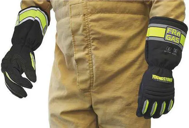 Alt view image 4 of 4 - YOUNGSTOWN GLOVE CO 12-3390-60-S Flame and Heat Resistant Gloves,