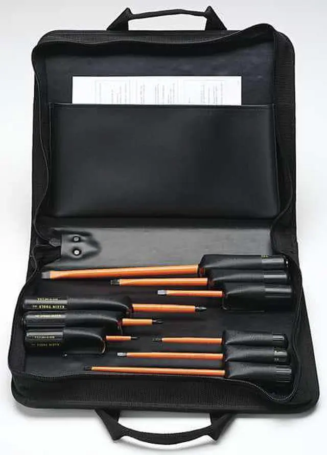 Alt view image 7 of 7 - KLEIN TOOLS D2000-9NE-INS 9 5/8 in 2000(TM) Linemans Plier High Leverage, Steel
