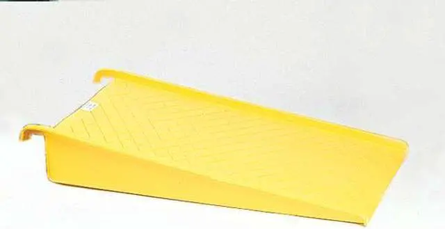 Alt view image 4 of 8 - EAGLE MFG 1689 Spill Pallet Ramp,Yellow,1500 lb.