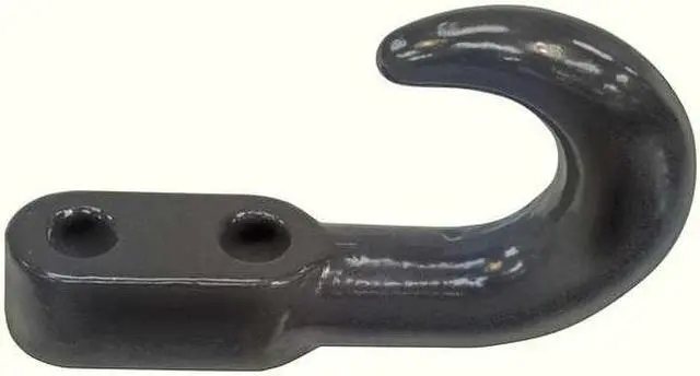 Alt view image 2 of 2 - BUYERS PRODUCTS B2799B Black Drop Forged Light-Duty Tow Hook - 10,000 Pound,PK2