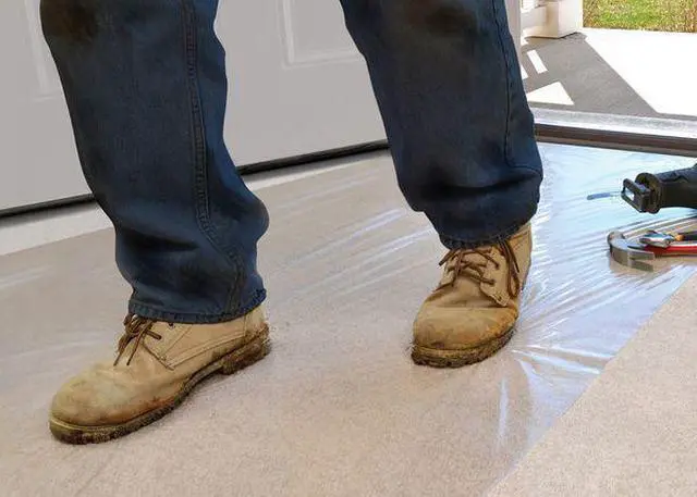 Alt view image 5 of 12 - Surface Shields CS24200L 24-In. x 200-Ft. Carpet Shield, Clear