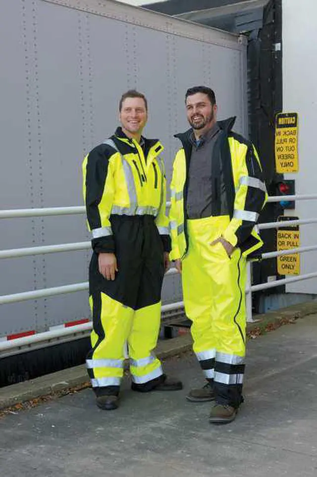Alt view image 4 of 7 - OCCUNOMIX SP-CVL-BYL Coverall,Black/Yellow,L